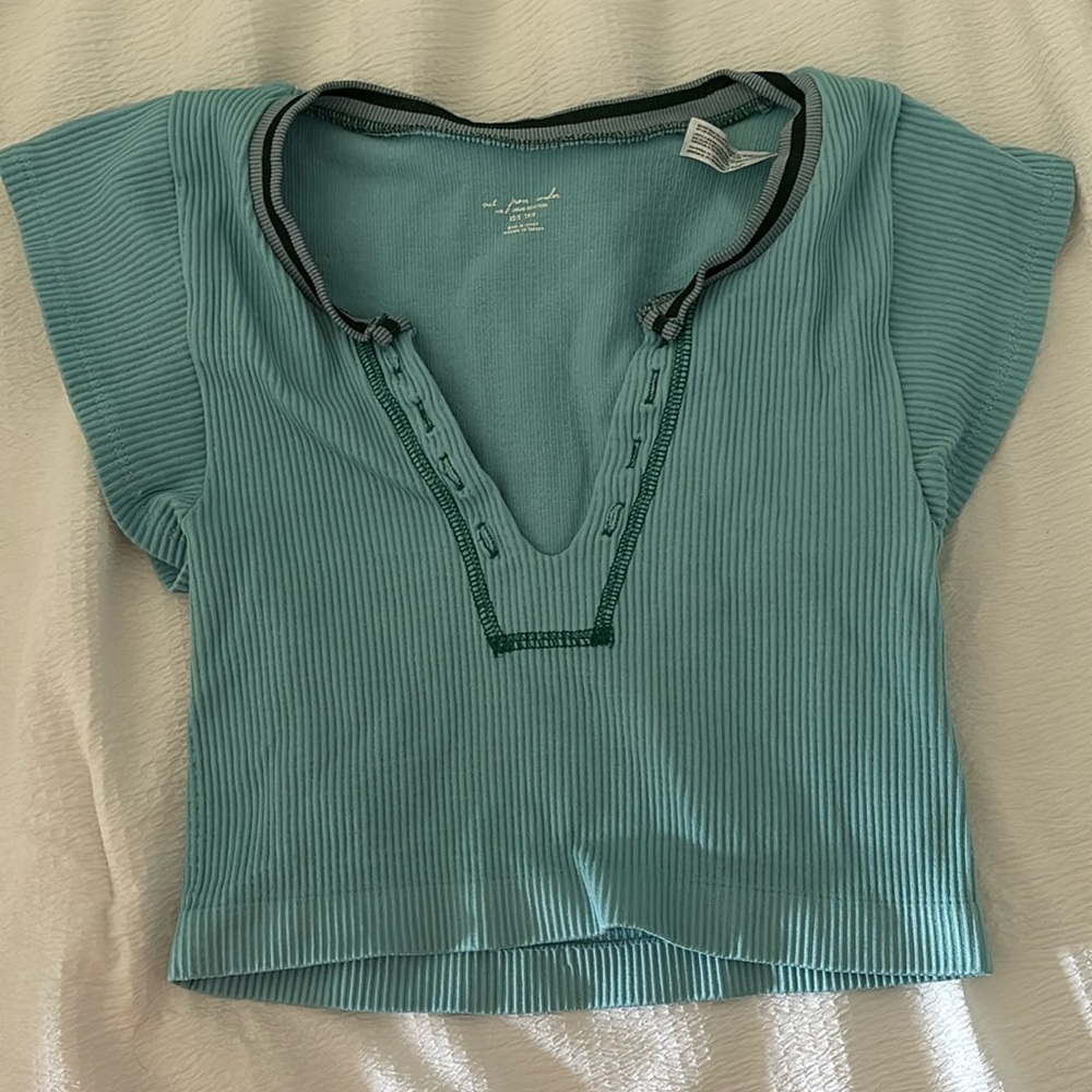 Urban Outfitters Go for Gold top